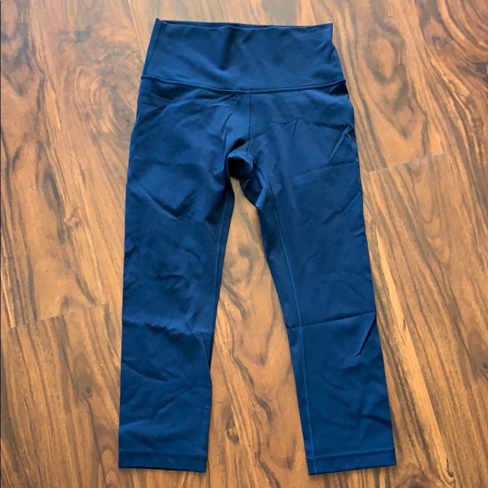 Lulu lemon Wunder Under Cropped Leggings
